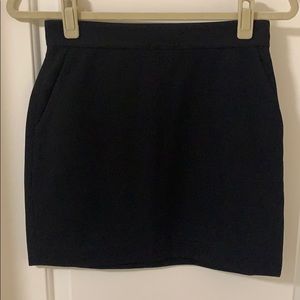 Black mini skirt size 4